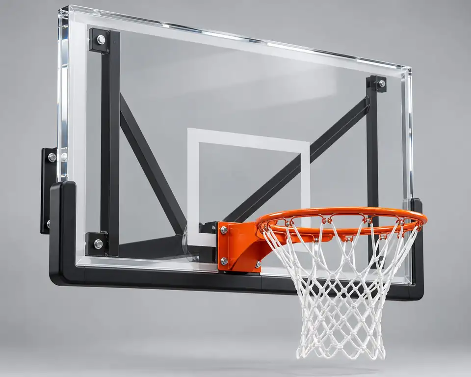 Tableros de baloncesto y mallas deportivas