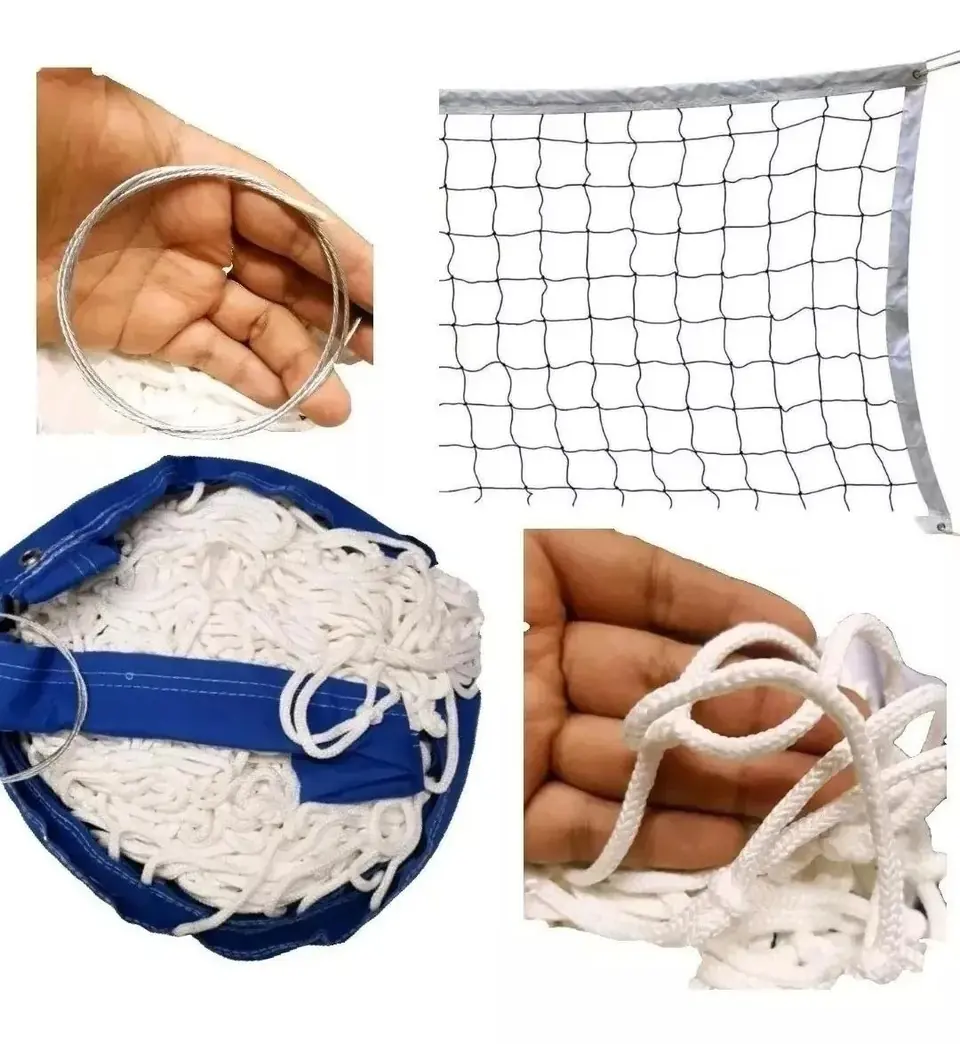 Detalle de la malla deportiva de poliéster tejido
